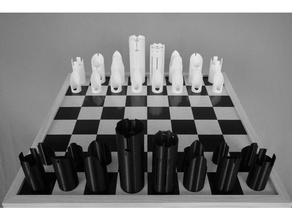matroesjka chess 3d print model - Mito3D