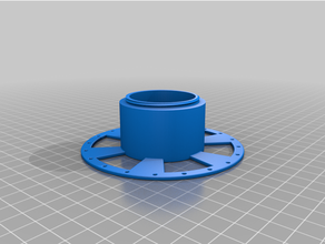 enrolado 3d impressora acessórios bobina filamento amostras porta carretel suporte 3d print model - Mito3D