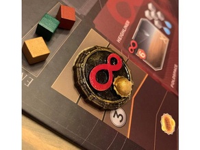 duna Império aliança tokens brinquedo jogos acessórios jogo tabuleiro símbolo 3d print model - Mito3D