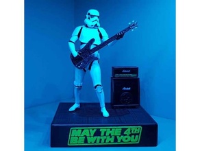 4th 3d impresión guitarra Marshall guerra Galaxias estrella guerras Stormtrooper tormenta soldado 3d print model - Mito3D