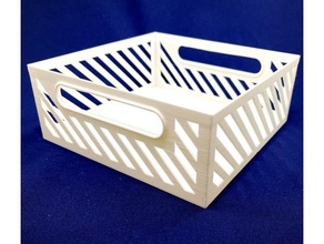 slanted hole cesta herramienta titulares cajas caja 3d print model - Mito3D