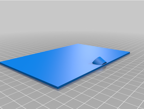 picture frame insert - horizontal decor hanger stand 3d print model - Mito3D