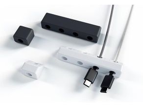 kablo bez organizasyon bezler Kulp destek yönetim 3d print model - Mito3D