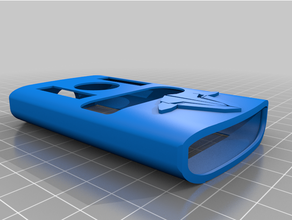 copertina guaina cucchiai fuoco incrociato 3d stampa teamblacksheep 3d print model - Mito3D