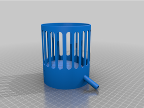 gotejamento suporte casa 3d print model - Mito3D