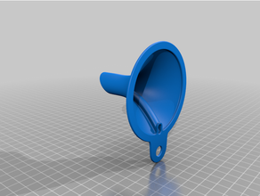 pet bottle funnel air outlet household bottle funnel pet small funnel 3d print model - Mito3D