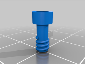 3d printable bolt printing 3d print model - Mito3D