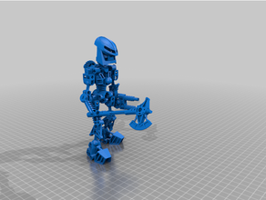 Bionikel Zimmer links Spielzeuge Spiele Luft Kanohi Maske Waffen Lego Auge 3d print model - Mito3D