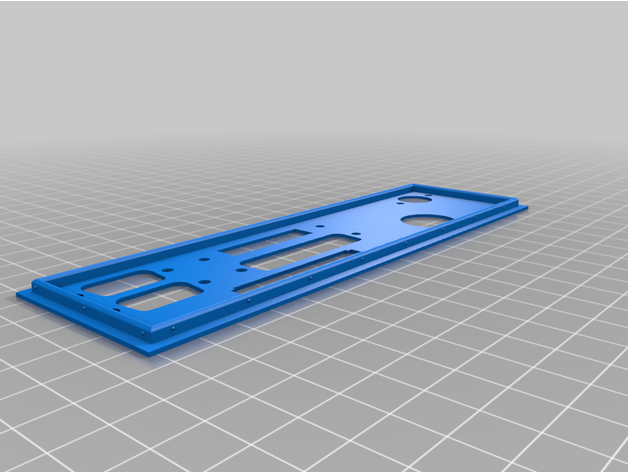 atx io Panel Motherboards 3D print model - Mito3D