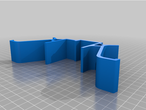 add on Änderung xbox Regler Halter Unterstützung Aufhänger Gamepad erstellt DIY Microsoft Stand 3d print model - Mito3D