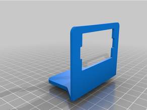 rectangular hygrometer mount attachment 3d printer accessories 3d print model - Mito3D