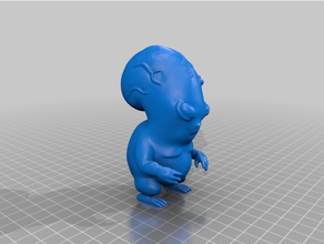 american dad - rogu creatures 3d print model - Mito3D