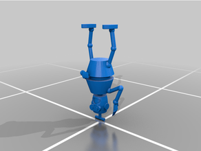 nono le petit robô modelo robôs 3d print model - Mito3D
