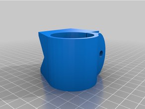 abrazadera reforzada e-drum replacement parts 3d print model - Mito3D