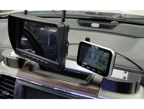 RAM LKW Strich Montage Halterung Automobil 3d print model - Mito3D