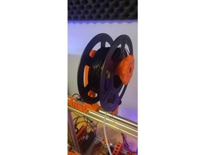 am8 perfect threaded spool holder 3d printer accessories upgrade anet a8 3d print model - Mito3D