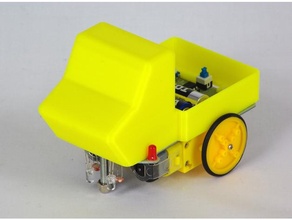 tracker chassis vehicles car electronics kit light sensor scorpio technology vehicle wheeled 3d print model - Mito3D