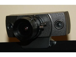 c920 logitech webcam allegato cs montare lente telecamera 3d print model - Mito3D