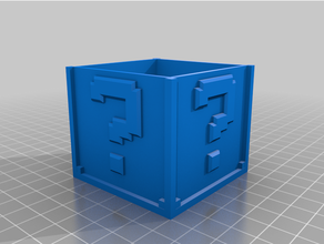 Minecraft Glücklich Block Spiele 3d print model - Mito3D