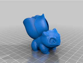 Rose bulbasaur 3d impression 3d print model - Mito3D