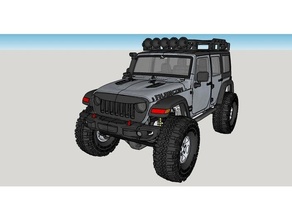 rubicon 313wb Véhicules rc voiture 3d print model - Mito3D