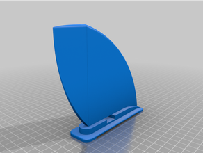 itiwit paddle board short fin replacement parts 3d print model - Mito3D