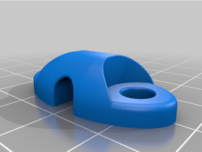 ham bisiklet çamurluk Kulp destek parçalar 3d print model - Mito3D