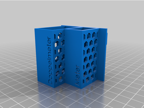 folding rule holder ikea skadis organization 3d print model - Mito3D