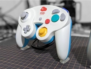 gamecube controller display stand video games 3d print model - Mito3D