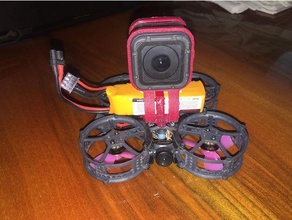 gopro session mount diatone tinawhoop hey tina whoop rsgo vehicles 3d print model - Mito3D