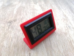 kolay termometre higrometre sıra ayakta durmak ofis nem sensör 3d print model - Mito3D