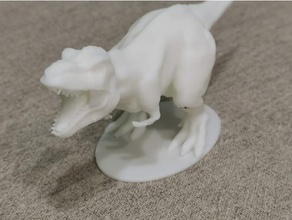 tirano saurio Rex cuerpo tiranosaurio criaturas 3d print model - Mito3D