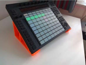 ableton push 1 - inclined stand audio 3d print model - Mito3D