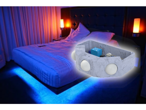3x hc sr501 pir Sensor Gehäuse Bewegung reaktiv Bett Licht DIY 3 montieren Arduino LED Beleuchtung Streifen 3d print model - Mito3D