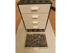 assortment box 3d printing organiser organizer storage toolbox 3d print model - Mito3D