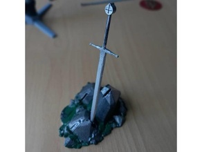 handed sword toys & games bannerlord mountandblade mount blade warband 3d print model - Mito3D