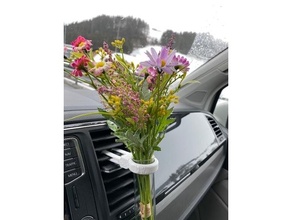 Ölçek tüp çiçek vazo araba Kaliforniya t6 dekor blumen otobüs cali kokpit reaktif Test tüpü vasat Volkswagen wv 3d print model - Mito3D