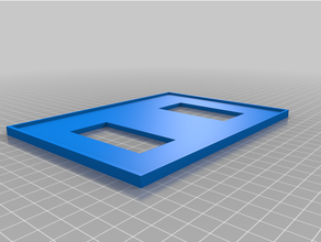 tp link interruptor cobrir bainha painel decoração 3d print model - Mito3D
