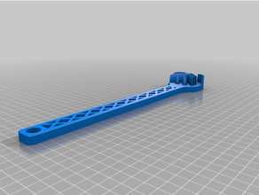 Kratzer freecad parametrisch Haushalt Rückenkratzer erstellt 3d print model - Mito3D