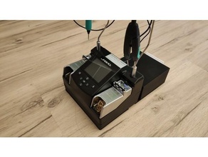 drawer jbc soldering station nase-2c compatible nane electronics compartment solder iron tips 3d print model - Mito3D
