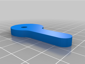 extrudeuse bras fermer clé 3d imprimante accessoires 3d print model - Mito3D