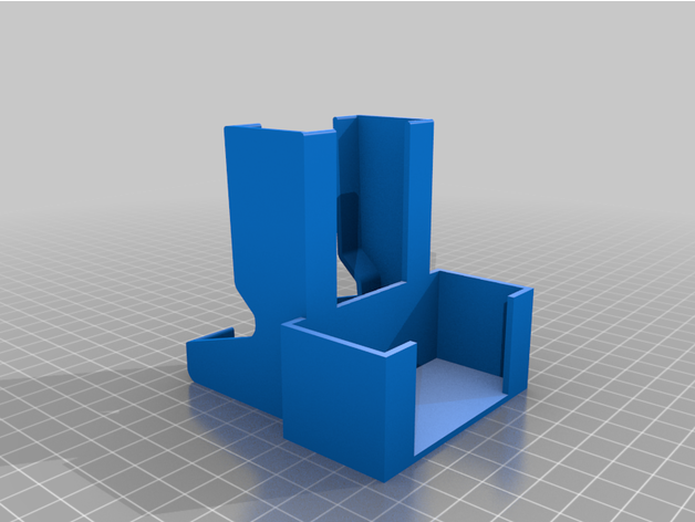 porta batterie caricatore organizzazione 3D print model - Mito3D