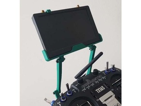 Radiomaster tx16s Monitor montieren Fahrzeuge Jumper t16 3d print model - Mito3D