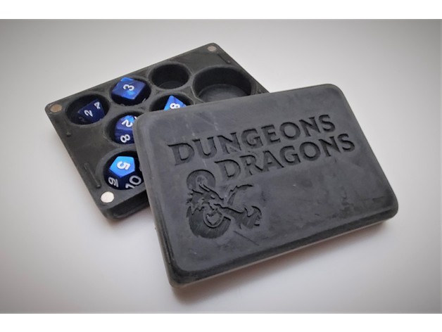 Prêmio dados caixa brinquedos jogos dandd masmorras dragões 3D print model - Mito3D