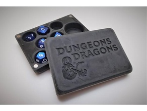 premium dice box toys & games dandd dungeondanddragons dungeons dragons 3d print model - Mito3D