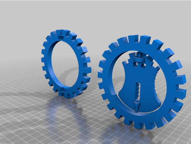 Militär Ingenieur Abzeichen Brasilianer Armee 3d Drucken 3D print model - Mito3D