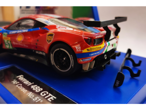 carrera132 posterior ala ferrari 488 gte juguete juego accesorios carrera revelación 3d print model - Mito3D