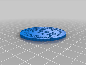 bitcoin coin crypto cryptocurrency 3d print model - Mito3D