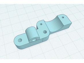 ender-6 cable tube lock remix 3d printer accessories ender 6 holder ptfe 3d print model - Mito3D