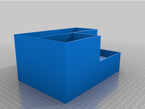 desk caddy organization organizer 3d print model - Mito3D
